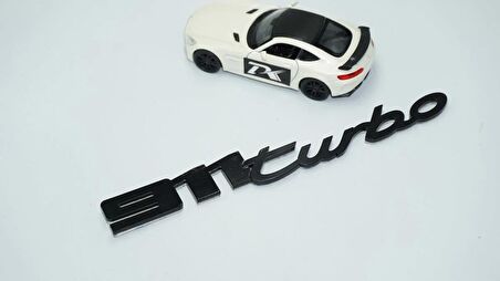 DK Tuning Porsche 911 Turbo Bagaj Siyah ABS Yazı Logo Amblem