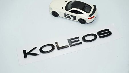 DK Tuning Koleos Siyah ABS 3M Bagaj Yazı Logo Renault İle Uyumlu