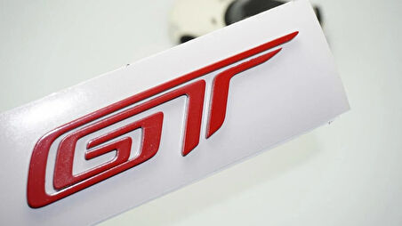 DK Tuning GT Mustang Shelby Kırmızı ABS Logo Arma