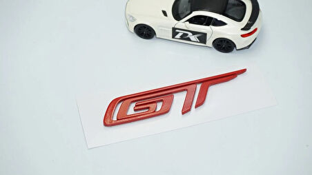 DK Tuning GT Mustang Shelby Kırmızı ABS Logo Arma