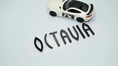 DK Tuning Octavia 1 2 Bagaj Siyah ABS Yazı Logo Skoda İle Uyumlu