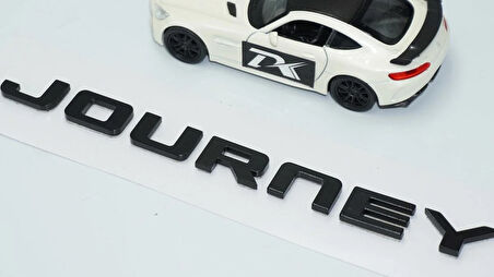 DK Tuning Journey Bagaj Siyah ABS Yazı Logo Dodge İle Uyumlu
