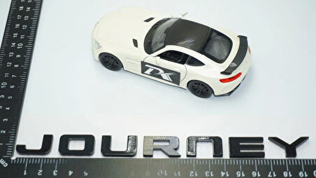 DK Tuning Journey Bagaj Siyah ABS Yazı Logo Dodge İle Uyumlu