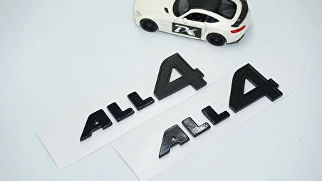 DK Tuning ALL4 Siyah Kapı Yazı Logo 2 Li Set Mini Cooper İle Uyumlu