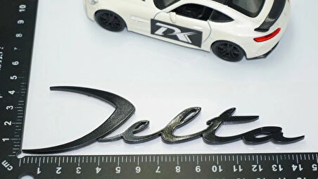 DK Tuning Delta Bagaj Siyah Yazı Logo Lancia İle Uyumlu