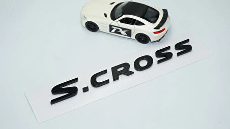 DK Tuning S-Cross Bagaj Siyah Yazı Logo Suzuki İle Uyumlu