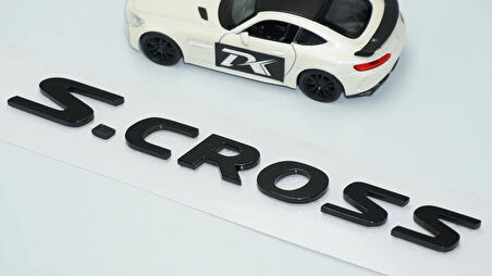 DK Tuning S-Cross Bagaj Siyah Yazı Logo Suzuki İle Uyumlu
