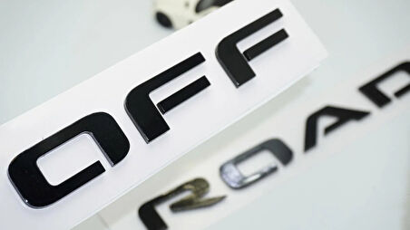 DK Tuning Off Road Arazi Siyah Bagaj Logo Arma Toyota İle Uyumlu