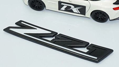 DK Tuning Silverado Z71 Siyah Beyaz Bagaj Logo Arma Chevrolet İle Uyumlu