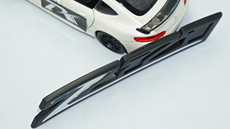 DK Tuning Silverado Z71 Siyah Beyaz Bagaj Logo Arma Chevrolet İle Uyumlu