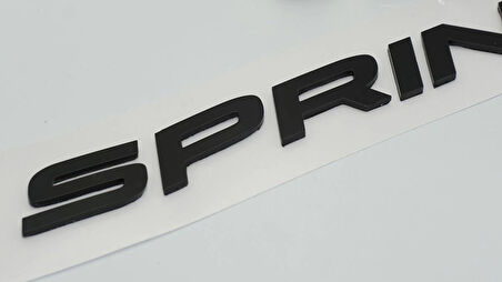 DK Tuning Sprinter 211 311 313 Bagaj Siyah Yazı Logo Benz İle Uyumlu