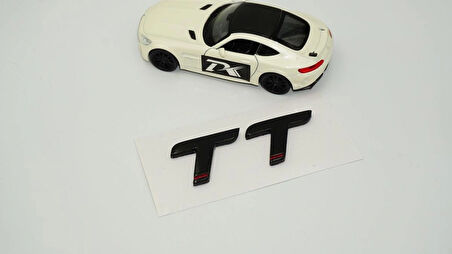 DK Tuning Audi TT 07 Versiyon Siyah ABS 3M 3D Bagaj Logo Yazı