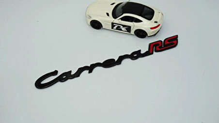 DK Tuning Porsche 911 Carrera RS 3M Siyah ABS Bagaj Yazı Logo