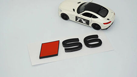 DK Tuning S6 2025+ Bagaj Kırmızı Siyah 3M Yazı Logo Audi İle Uyumlu