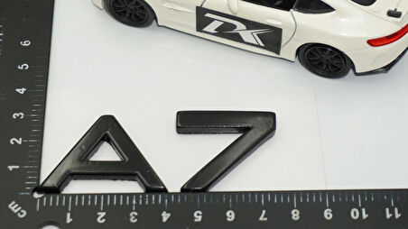 DK Tuning A7 2025+ Bagaj Siyah 3M Yazı Logo Audi İle Uyumlu