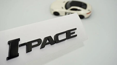 DK Tuning I-Pace 3M Siyah ABS Bagaj Yazı Logo Jaguar İle Uyumlu