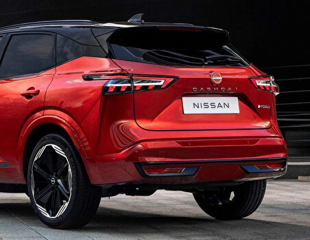 DK Tuning Qashqai J12 Koyu Gri ABS Bagaj Yazı Logo Nissan İle Uyumlu