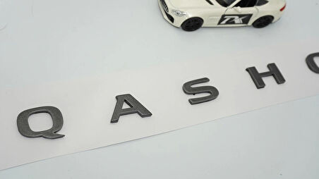 DK Tuning Qashqai J12 Koyu Gri ABS Bagaj Yazı Logo Nissan İle Uyumlu