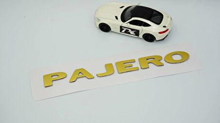 DK Tuning Pajero V31 V32 V33 Gold ABS 3M Bagaj Yazı Logo