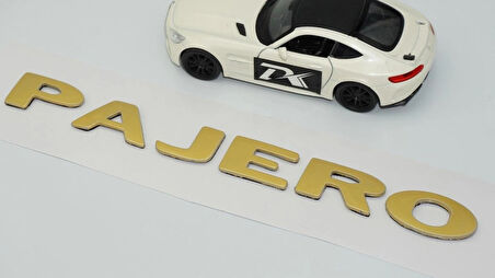 DK Tuning Pajero V31 V32 V33 Gold ABS 3M Bagaj Yazı Logo