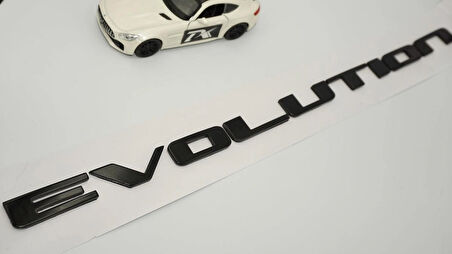 DK Tuning Lancer Evolution 9 Bagaj Siyah Yazı Logo Arma