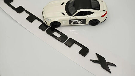 DK Tuning Lancer Evolution 10 Bagaj Siyah Yazı Logo Arma