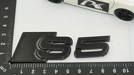 DK Tuning S5 Siyah 3M Bagaj Logo Audi İle Uyumlu