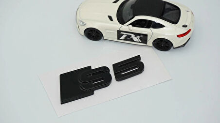 DK Tuning S5 Siyah 3M Bagaj Logo Audi İle Uyumlu