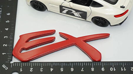 DK Tuning Lancer EX Bagaj Kırmızı Yazı Logo Arma