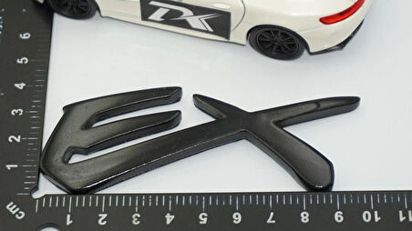 DK Tuning Lancer EX Bagaj Siyah Yazı Logo Arma