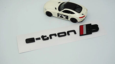 DK Tuning e-tron S Bagaj Siyah Kırmızı Yazı Logo Audi İle Uyumlu