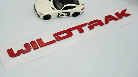 DK Tuning Ranger Wildtrak Bagaj Kırmızı Yazı Logo Ford İle Uyumlu