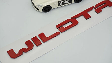 DK Tuning Ranger Wildtrak Bagaj Kırmızı Yazı Logo Ford İle Uyumlu