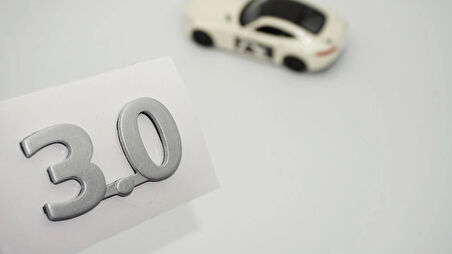 DK Tuning 3.0 Gri Bagaj Yazı Logo 2001 2010 Jaguar İle Uyumlu