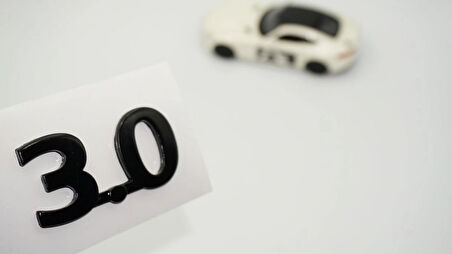 DK Tuning 3.0 Bagaj Siyah Yazı Logo 2001 2010 Jaguar İle Uyumlu