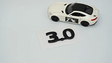 DK Tuning 3.0 Bagaj Siyah Yazı Logo 2001 2010 Jaguar İle Uyumlu