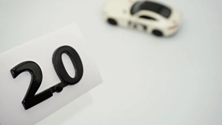 DK Tuning 2.0 Siyah ABS Bagaj Yazı Logo Arma Jaguar İle Uyumlu