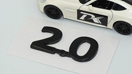 DK Tuning 2.0 Siyah ABS Bagaj Yazı Logo Arma Jaguar İle Uyumlu