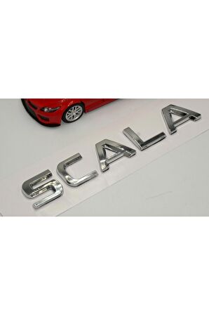 Skoda Scala Bagaj 3m 3d Krom Abs Logo Amblem