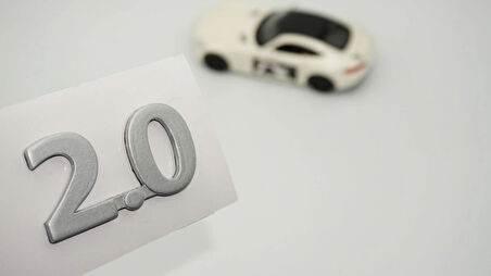 DK Tuning 2.0 Gri ABS Bagaj Yazı Logo Arma Jaguar İle Uyumlu