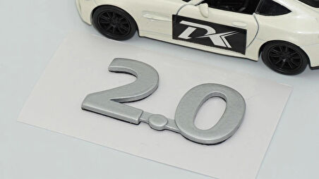 DK Tuning 2.0 Gri ABS Bagaj Yazı Logo Arma Jaguar İle Uyumlu