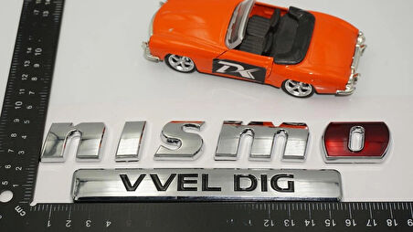 DK Tuning Nismo VVEL DIG Bagaj Krom Logo Arma Nissan İle Uyumlu
