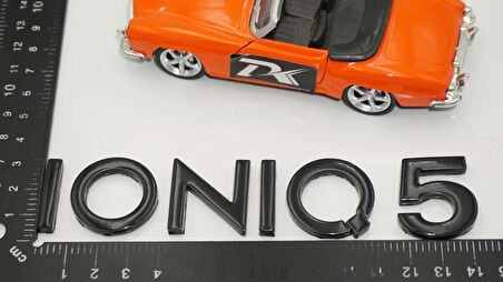 DK Tuning Hyundai İoniq 5 Siyah ABS 3M 3D Bagaj Yazı Logo Arma