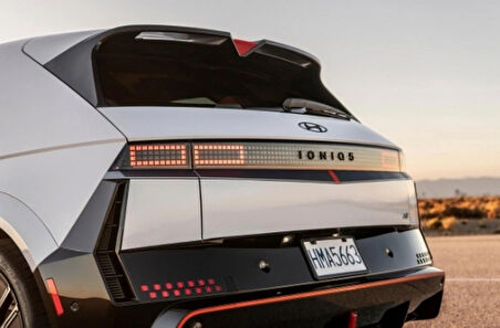 DK Tuning Hyundai İoniq 5 Siyah ABS 3M 3D Bagaj Yazı Logo Arma