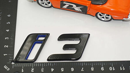 DK Tuning Yeni i3 Bagaj Siyah ABS Yazı Logo Bmw İle Uyumlu