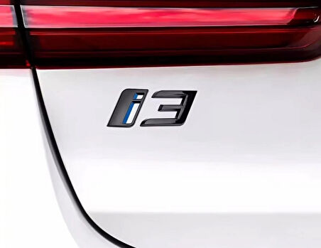 DK Tuning Yeni i3 Bagaj Siyah ABS Yazı Logo Bmw İle Uyumlu