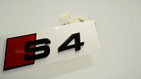 Dk Tuning Audi S4 Bagaj Parlak Siyah Abs Yazı Logo Amblem Arma