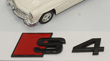 Dk Tuning Audi S4 Bagaj Parlak Siyah Abs Yazı Logo Amblem Arma