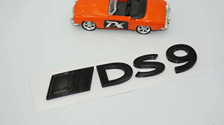 DK Tuning DS9 Bagaj Siyah ABS 3M Logo Arma Yazı Citroen İle Uyumlu