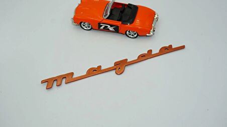 DK Tuning Mazda Japon Versiyon Bronz ABS Kaput Bagaj Yazı Logo Arma